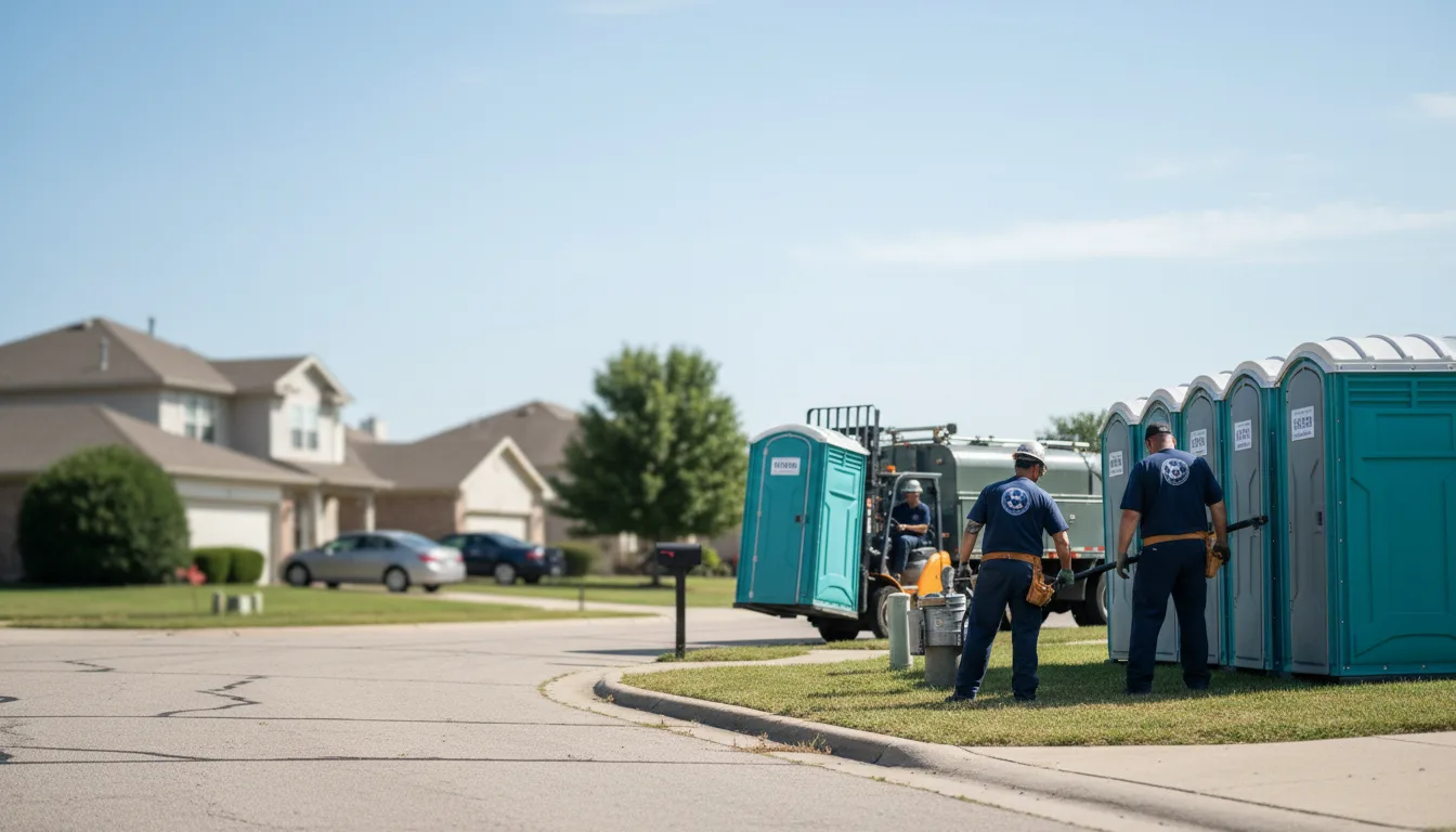 Porta Potty Rental in Cross Lanes, WV near me